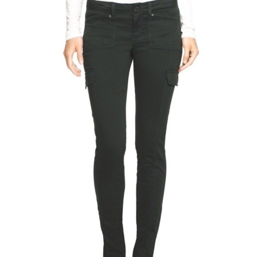 White House Black‎ Market Skinny Leg Green Pants